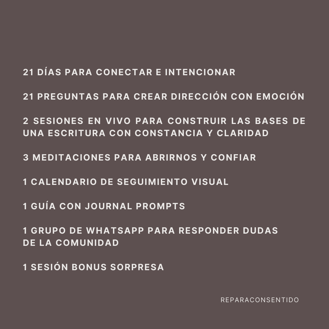21 Días Journaling para Conectar e Intencionar