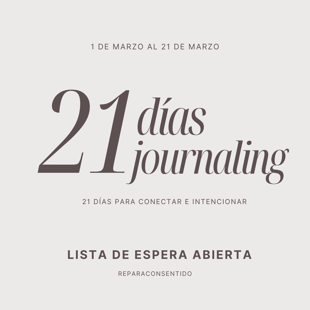 21 Días Journaling para Conectar e Intencionar