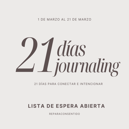 21 Días Journaling para Conectar e Intencionar